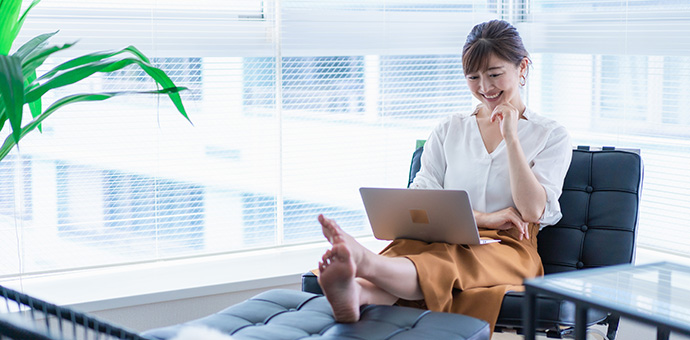 余裕を持って考えられる資産づくりイメージ